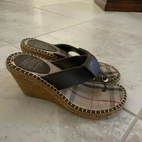 BURBERRY wedges size 38 - Picture 3 of 7